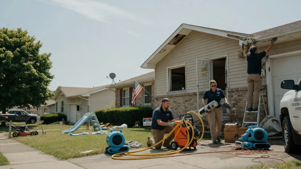 Water Damage Restoration in Thomson, IL near me